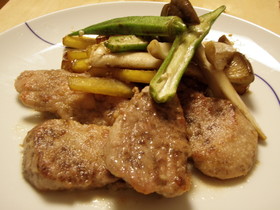 豚ヒレ肉のバターソテー