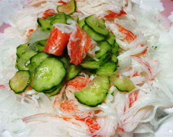 オレンジオルゾサラダのレシピ