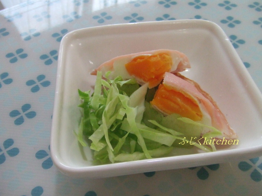 ☆レンジで簡単・卵のハムサンド☆の画像