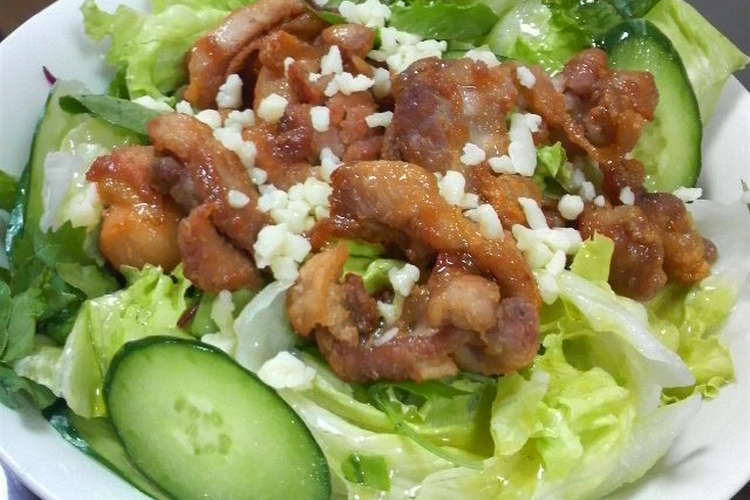 おすすめ前菜 グリーンサラダ鶏肉添え レシピ 作り方 By ミキヤ クックパッド 簡単おいしいみんなのレシピが354万品