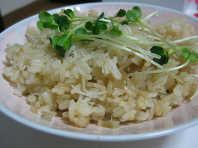生姜とホタテ缶の炊き込みご飯の写真