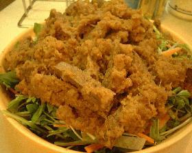 ステーキサラダ
