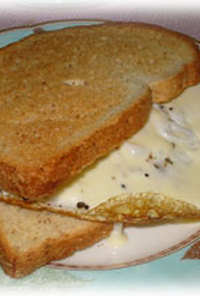 五つ星の朝食☆エッグチーズクリームサンド