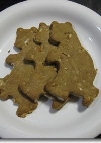 栗の粉でクッキー