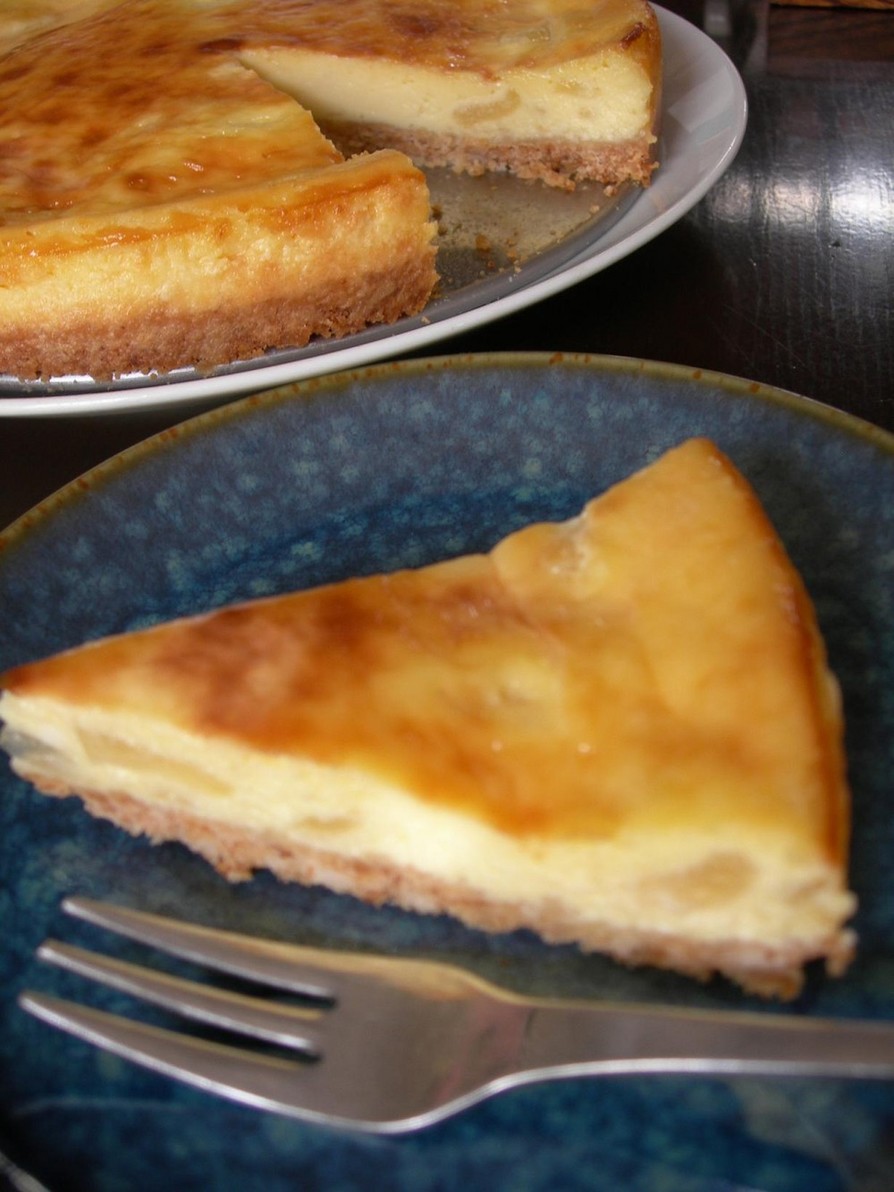 林檎のクリームチーズケーキの画像