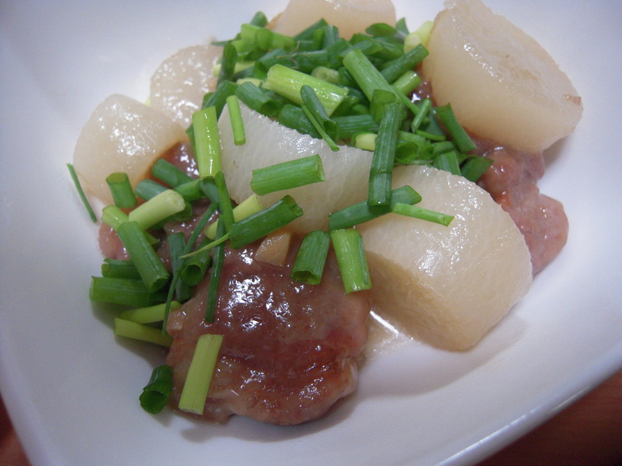 【圧力鍋】大根と豚ロースの中華煮の画像