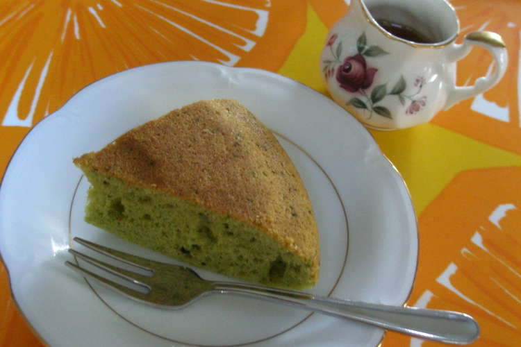 緑色マヨネーズケーキ 炊飯器でね レシピ 作り方 By Cookingmam クックパッド