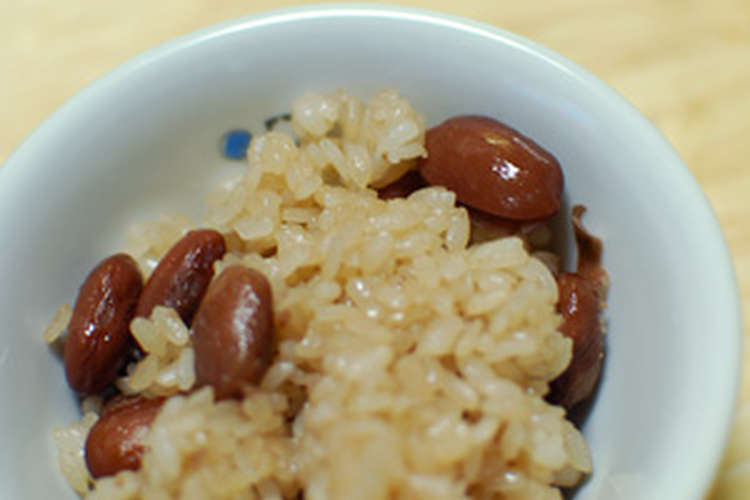 金時豆の甘い赤飯 レシピ 作り方 By Sora Nyanko クックパッド 簡単おいしいみんなのレシピが352万品