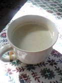 豆乳の抹茶メープルシロップ　ドリンクの画像