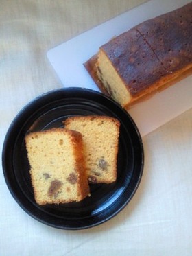 イチジクとくるみの糖蜜パウンドケーキ