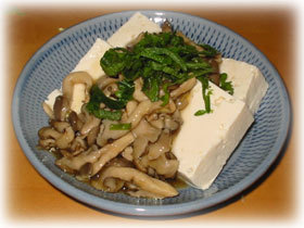 冷や奴の涼味あん