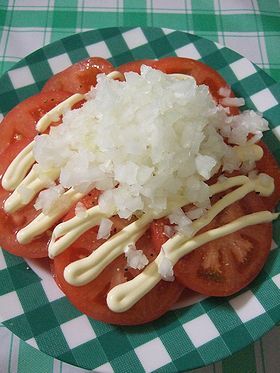 簡単❤ガーリック風味のトマトサラダの画像