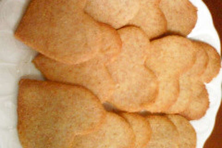 １００ 全粒粉 クッキー レシピ 作り方 By 栄養士まま クックパッド 簡単おいしいみんなのレシピが352万品