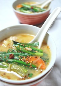 美味しいスープ～中華風☆白味噌仕立て～