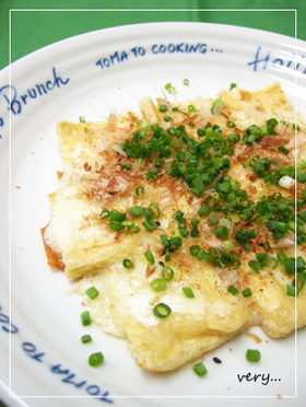 簡単おつまみ☆おあげのチーズ焼き