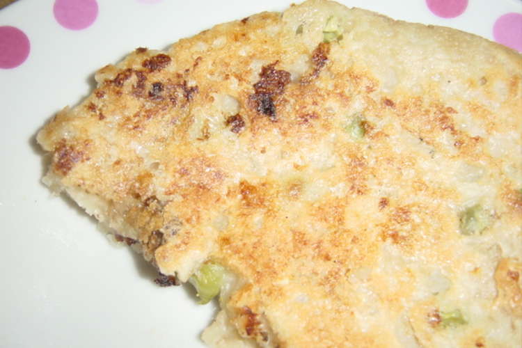 ご飯のお焼き風 失敗ご飯救済 レシピ 作り方 By おちゃうけ クックパッド 簡単おいしいみんなのレシピが352万品