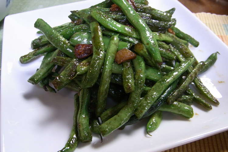 簡単中華 さやいんげんのニンニク炒め レシピ 作り方 By ラッキームーン クックパッド 簡単おいしいみんなのレシピが353万品