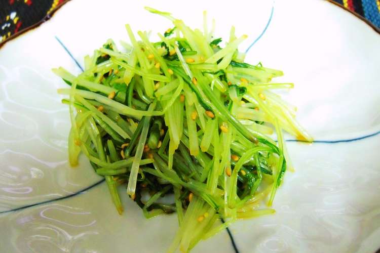 水菜のおひたし レシピ 作り方 By 花いちもん クックパッド 簡単おいしいみんなのレシピが374万品