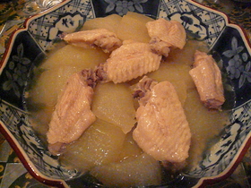 冬瓜と手羽先のほんのり中華煮