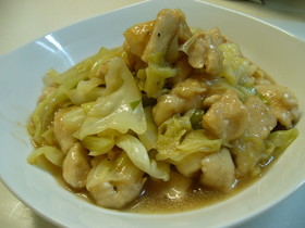 鶏むねとキャベツのとろっとろ煮♪
