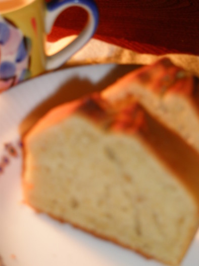 栗が美味しい＊マロンケーキの写真