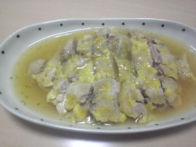 鶏黄身焼