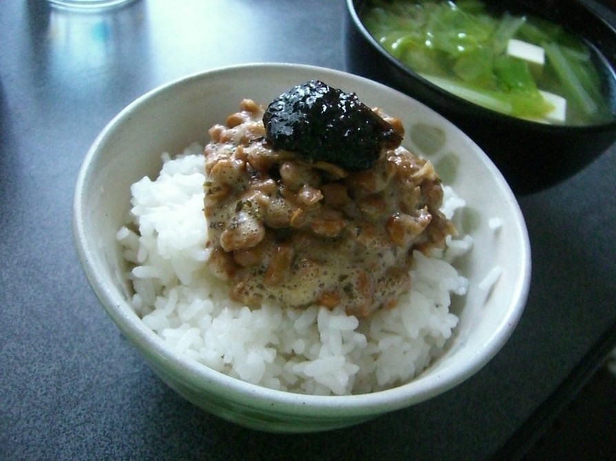 食べてみて♪納豆＆海苔の佃煮の画像