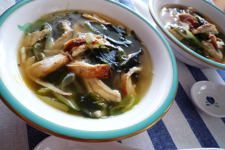 簡単に 美味しいネギ鶏スープ レシピ 作り方 By Kurukurumin クックパッド 簡単おいしいみんなのレシピが376万品