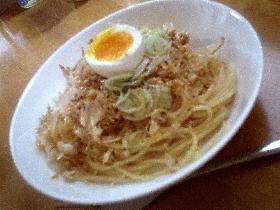 ありあわせの納豆すぱ