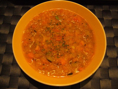 モロッコ風やさいスープの写真