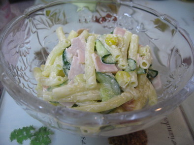マヨ+粉チーズで簡単☆マカロニサラダ☆の写真