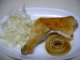 『わが家のチキンステーキ』