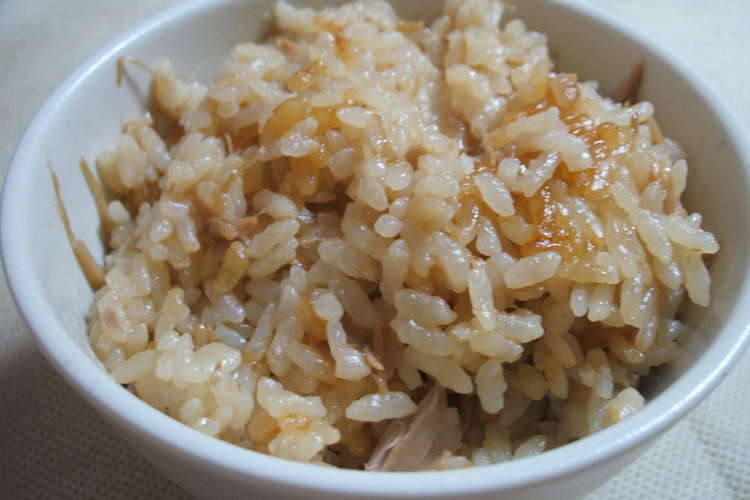なめたけとシーチキンの炊き込みご飯 レシピ 作り方 By マロピーヌ クックパッド 簡単おいしいみんなのレシピが352万品