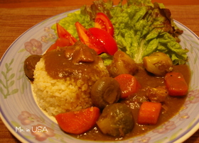 市販のルーで本格派カレー