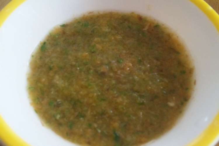 初期 保育園の離乳食きゅうりのとろとろ レシピ 作り方 By みぃこぉさん クックパッド 簡単おいしいみんなのレシピが360万品