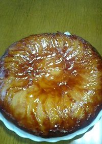 炊飯器とＨＭで♪カラメル林檎ケーキ