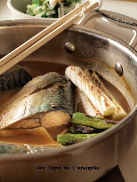 ウチの定番・さばの味噌煮。の画像