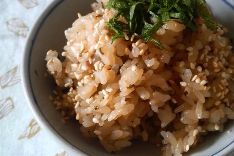 本当に簡単 梅塩昆布炊き込みご飯 レシピ 作り方 By きゅい太郎 クックパッド 簡単おいしいみんなのレシピが352万品