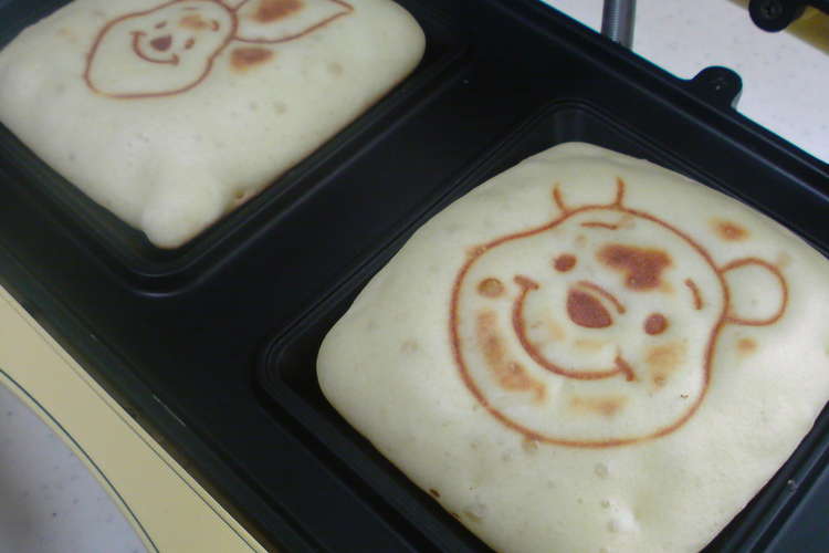 ホットサンドメーカーでホットケーキ レシピ 作り方 By ふわふわメロン クックパッド