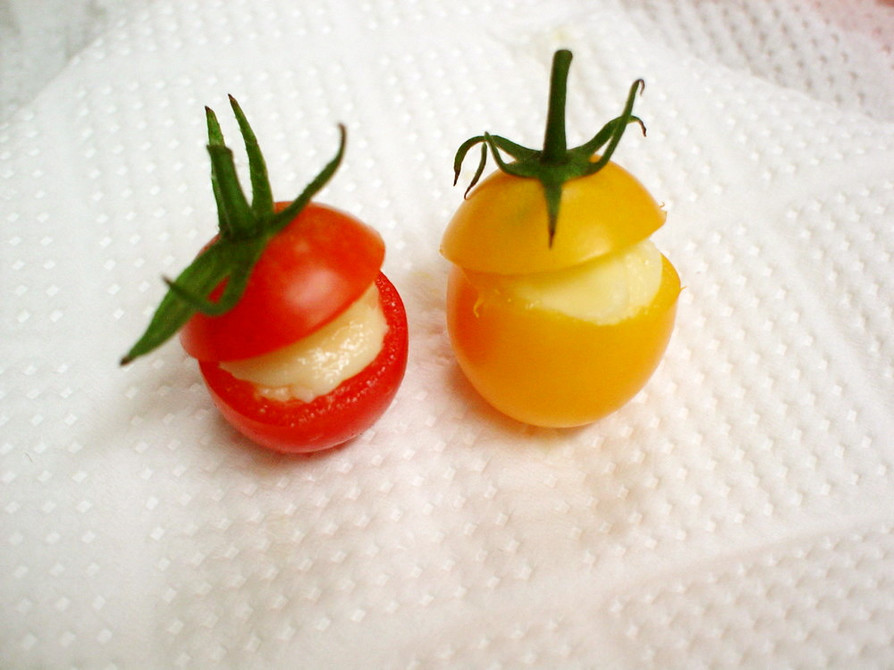 キャラ弁おかずミニトマトカップインチーズの画像