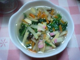 野菜たっぷりラーメン