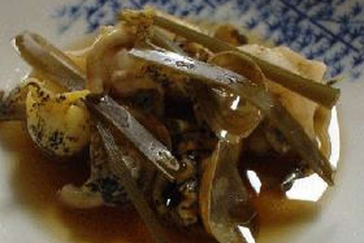 灯台ツブの昆布煮 レシピ 作り方 By 銀姐 クックパッド