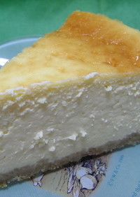 豆乳で作るニューヨークチーズケーキ