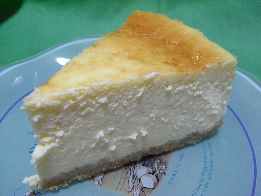 豆乳で作るニューヨークチーズケーキの画像