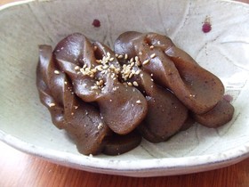 こんにゃくの炒り煮