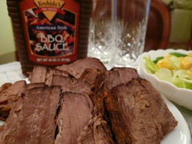 アメリカ♪柔らか牛肉テキサスブリスケット