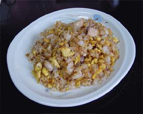 にんにく風味のチャーハン