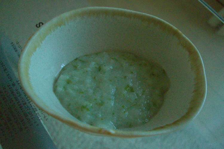 離乳食初期 磯がゆin白身魚 レシピ 作り方 By あきち724 クックパッド 簡単おいしいみんなのレシピが366万品