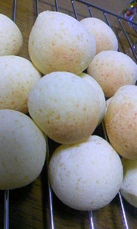 白玉粉でポンデケージョ