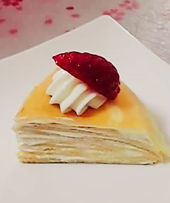 ホットケーキミックスで簡単ミルクレープの画像